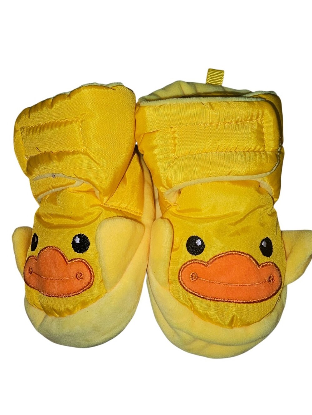 Happy Baby Yellow Duck Plush Baby Booties - Kids Accessories